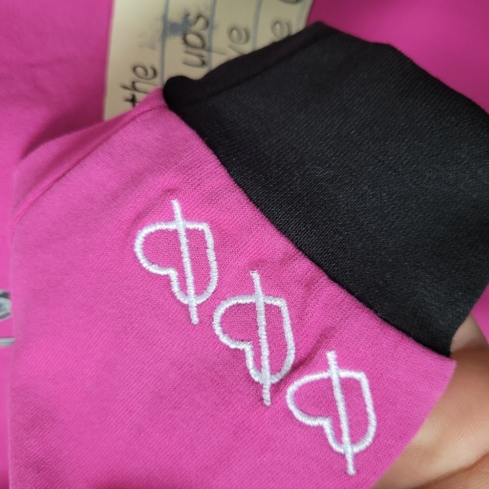 THC x The Superior Shop Memphis Love The Game LS Tee Size S Pink Long Sleeve New - Picture 7 of 9